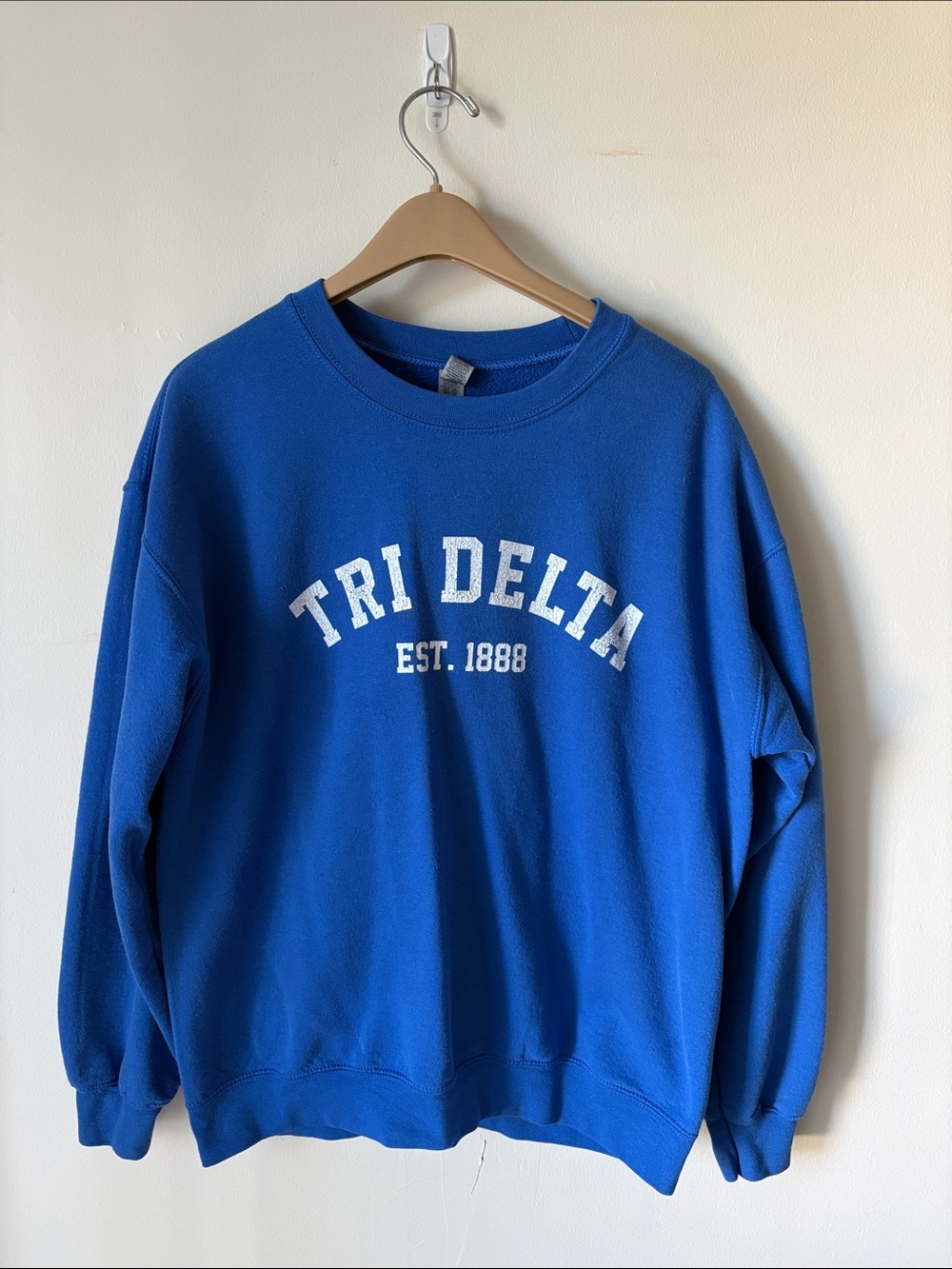 Blue Tri Delta Crewneck Sweatshirt